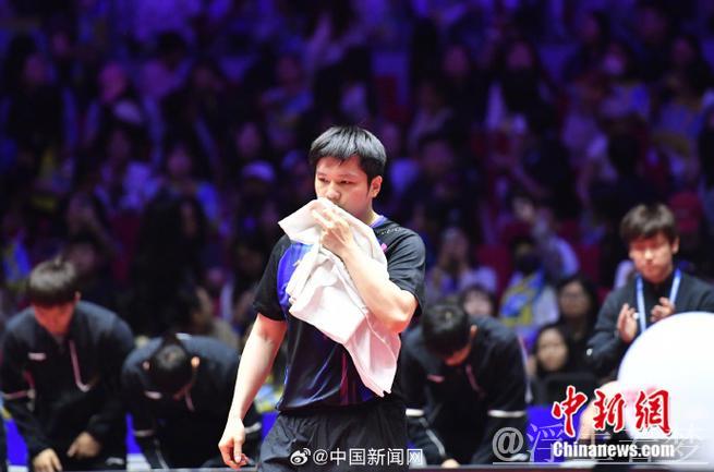 樊振东双胜助力 上海地产集团击败黄石基地·华新