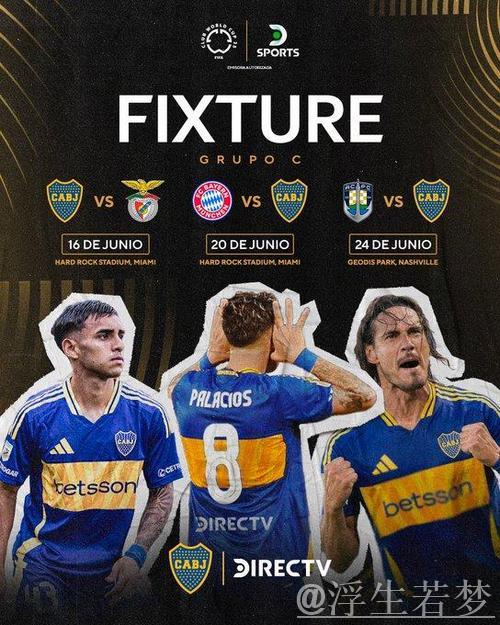 世俱杯C组战况：拜仁锁定出线席位，本菲卡与博卡角逐晋级机会