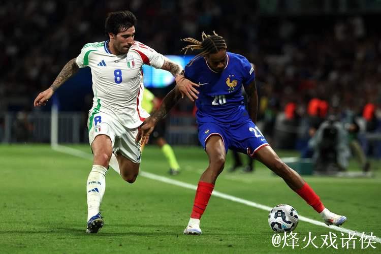 欧国联-巴尔科拉快速进球迪马尔科建功 意大利3-1战胜法国